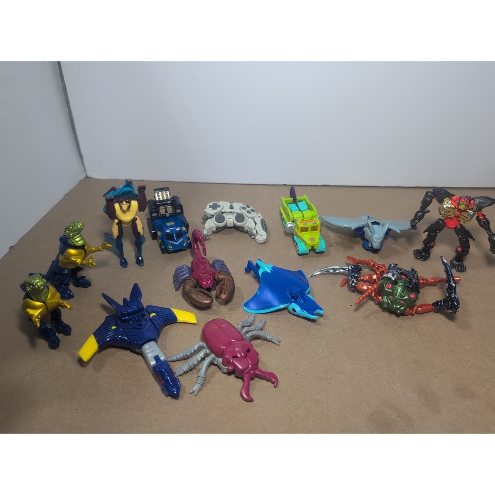 Transformers Toy Lot Of 13 Hasbro Donald's Mixture *Read